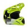KASK MOTOCYKLOWY FOX V1 SHIELD FLUO YELLOW L
